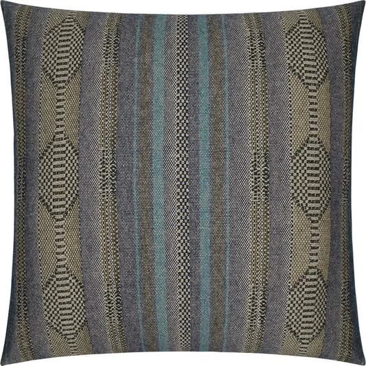 Hours Pillow by DV Kap Home. Made from 60% post industrial cotton, 40% post industrial polyester in a modern style.