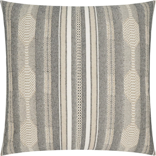 Hours Pillow by DV Kap Home. Made from 60% post industrial cotton, 40% post industrial polyester in a modern style.