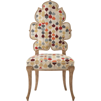 Wiggle Dining Chair by Global Views. Made from rubberwood in a cottage & farmhouse style.