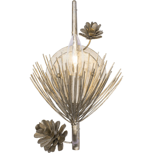 Pinion Sconce by Varaluz in zen gold. Made from unique in a modern style.