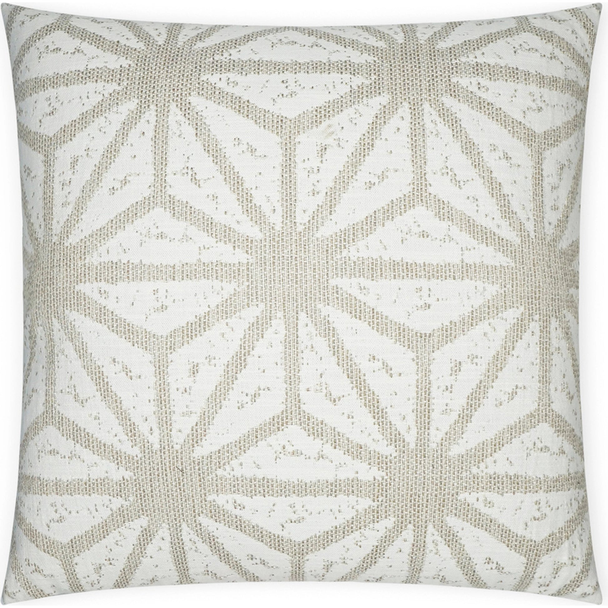 Solazzo Throw Pillow by DV Kap Home. Made from 51.51% polyester (uv), 32.55% cotton, 13.07% pcrpolyester, 2.55% polyester, 0.32% nylon in a modern style.