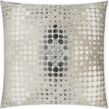 Selfie Throw Pillow by DV Kap Home in onyx. Made from 51% viscose, 26% cotton, 23% polyester in a modern style.