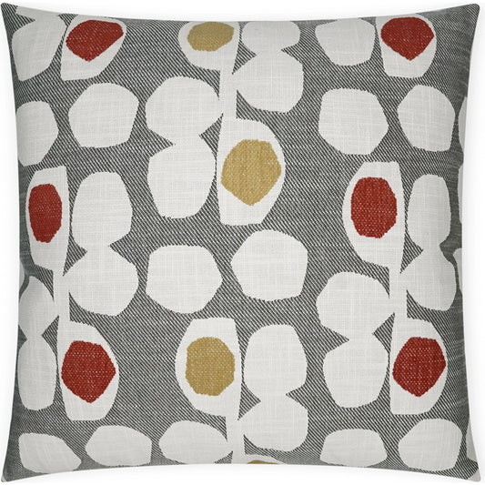 Caprioni Pillow by DV Kap Home. Made from 47.62% polyester (uv), 31.06% polyester, 21.32% cotton in a modern style.