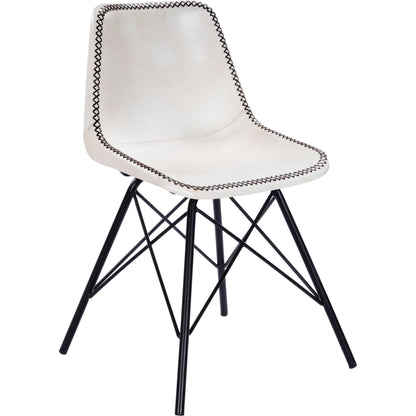 Inland Side Chair by Butler Specialty Company. Made from 40% iron, 30% plastic, 30% leather in a traditional style.