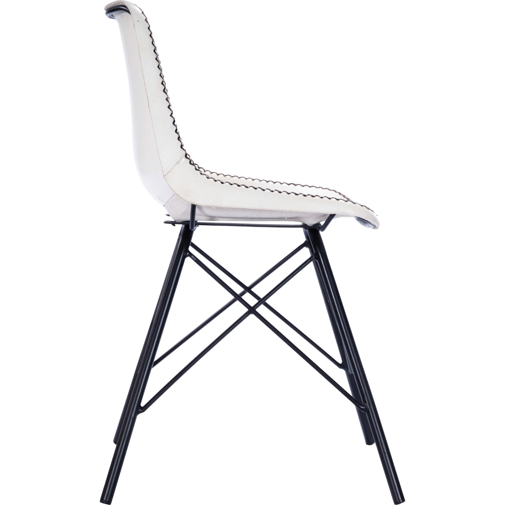 Inland Side Chair by Butler Specialty Company. Made from 40% iron, 30% plastic, 30% leather in a traditional style.