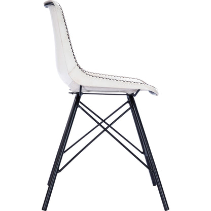 Inland Side Chair by Butler Specialty Company. Made from 40% iron, 30% plastic, 30% leather in a traditional style.