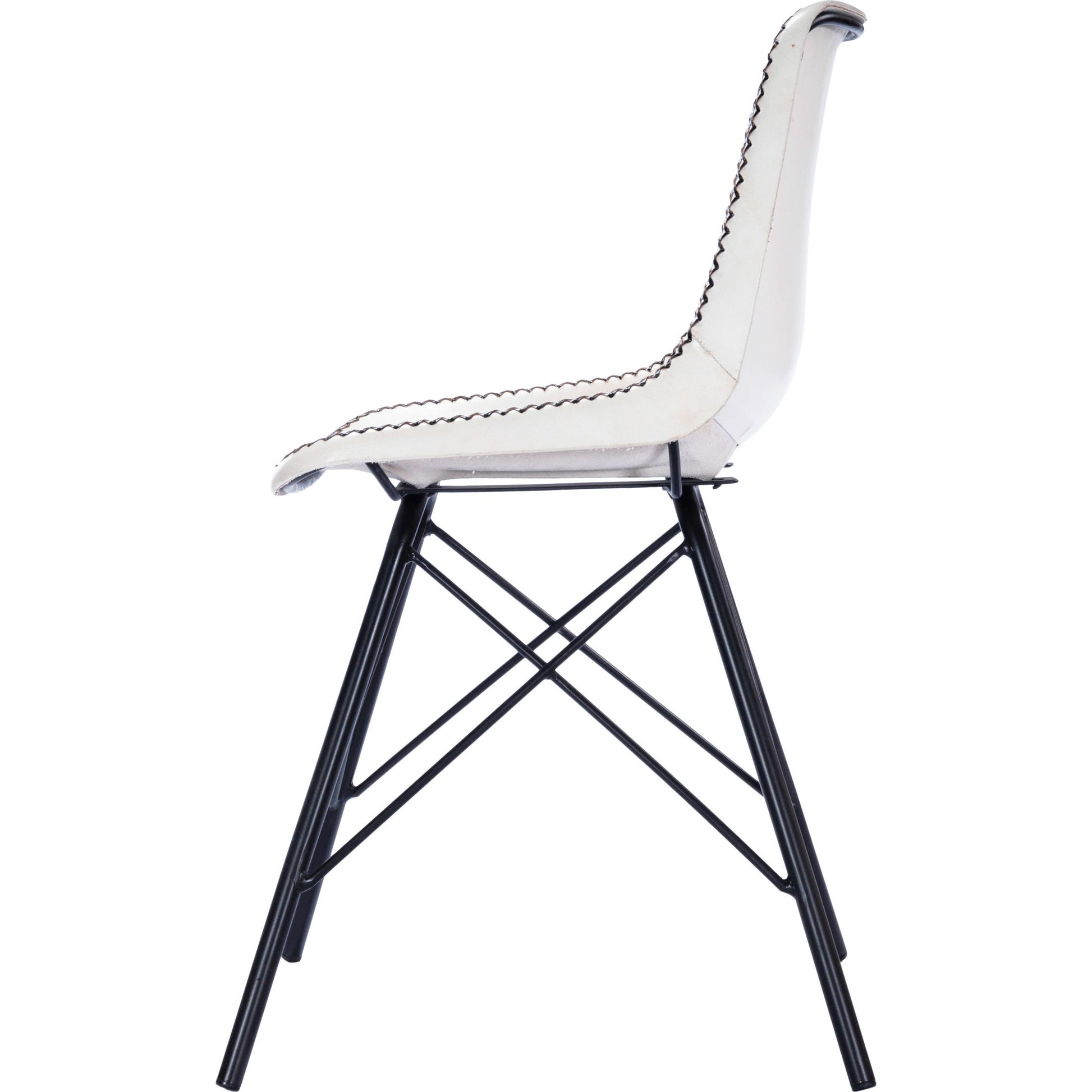 Inland Side Chair by Butler Specialty Company. Made from 40% iron, 30% plastic, 30% leather in a traditional style.