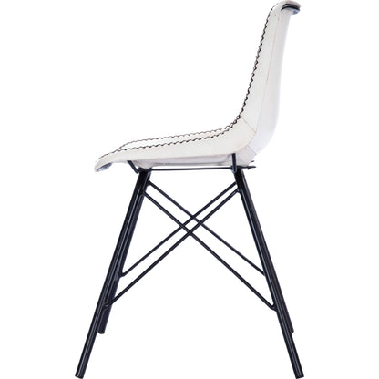 Inland Side Chair by Butler Specialty Company. Made from 40% iron, 30% plastic, 30% leather in a traditional style.