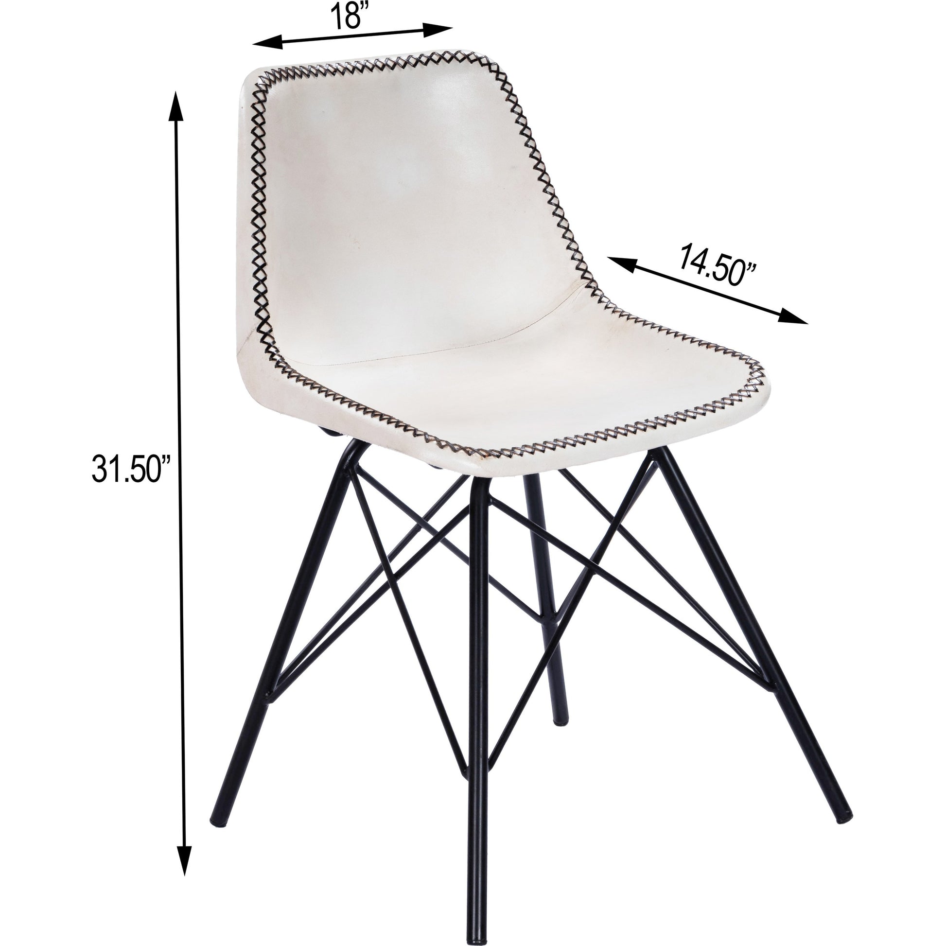 Inland Side Chair by Butler Specialty Company. Made from 40% iron, 30% plastic, 30% leather in a traditional style.