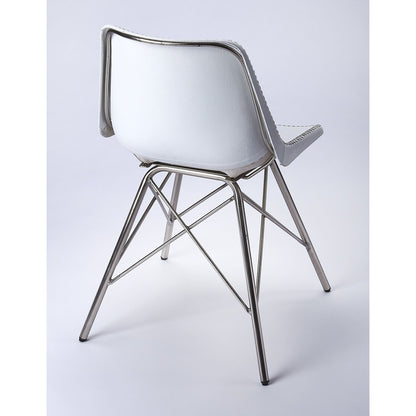 Inland Side Chair by Butler Specialty Company. Made from leather, iron in a traditional style.