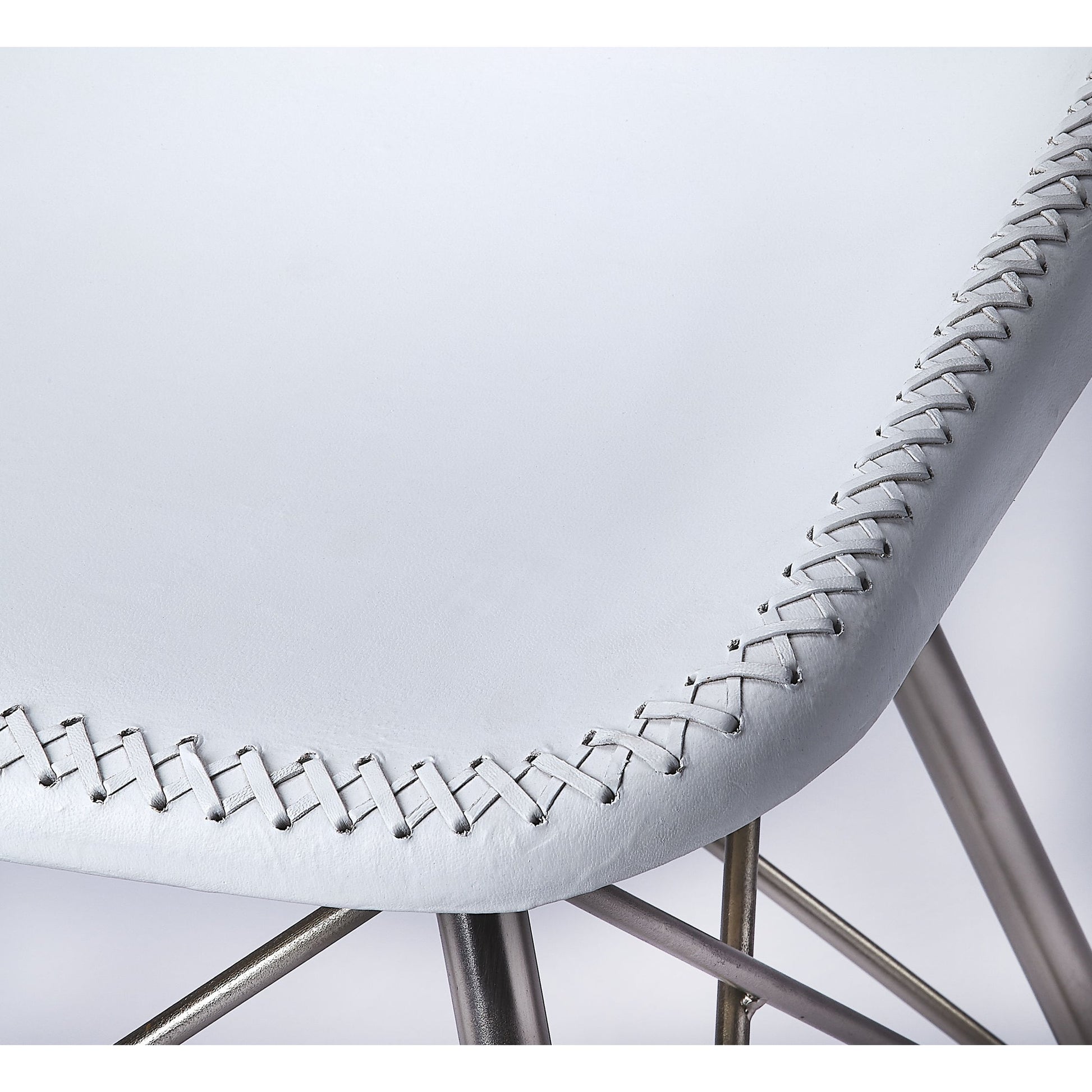Inland Side Chair by Butler Specialty Company. Made from leather, iron in a traditional style.