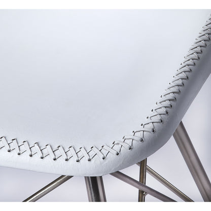 Inland Side Chair by Butler Specialty Company. Made from leather, iron in a traditional style.