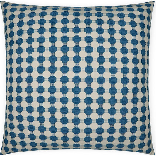 Cypress Pillow by DV Kap Home in blue. Made from unique in a unique style.