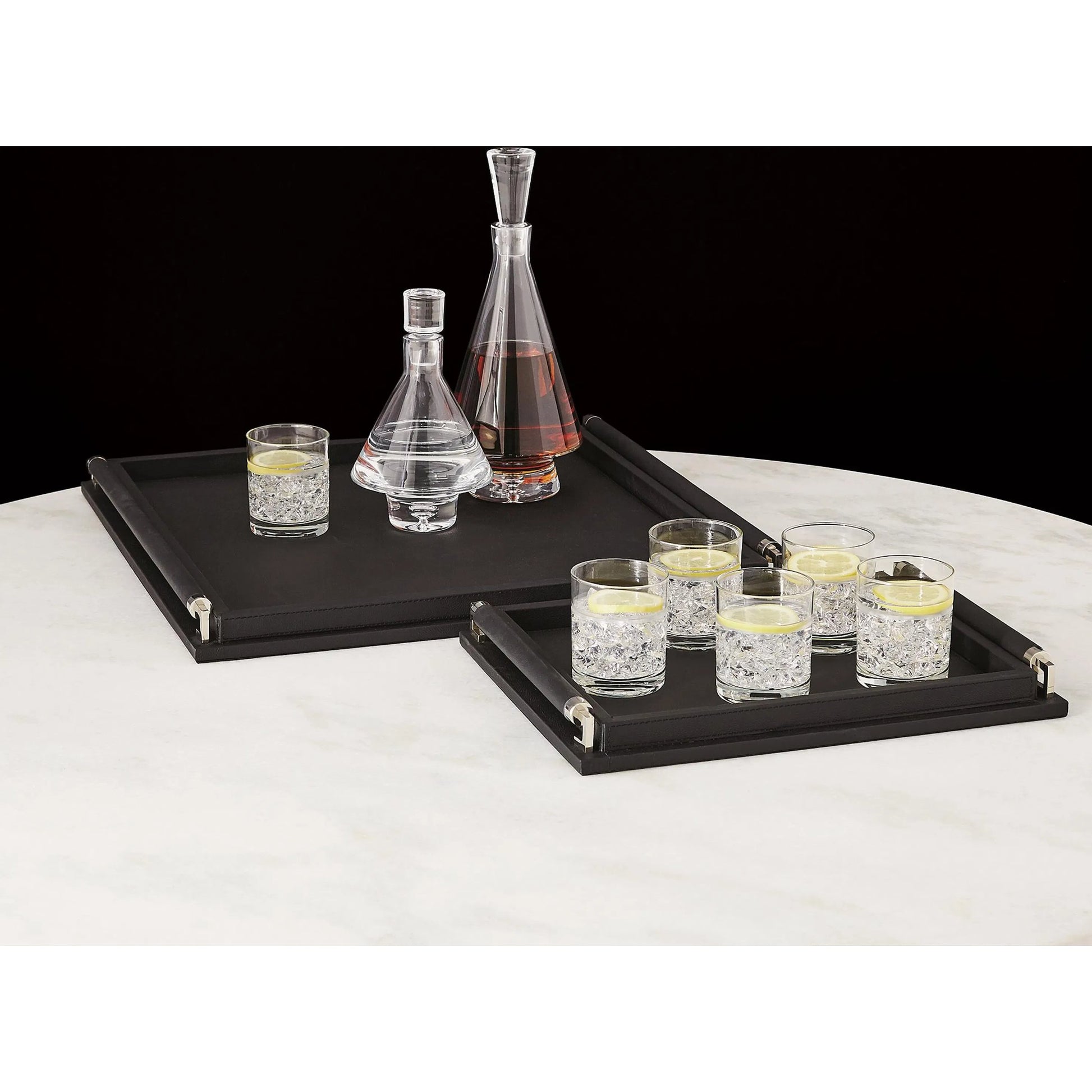 Wrapped Handle Tray by Global Views. Made from unique in a rustic style.