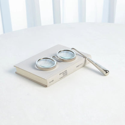 Lorgnette Magnifying Glass by Global Views. Made from unique in a transitional style.