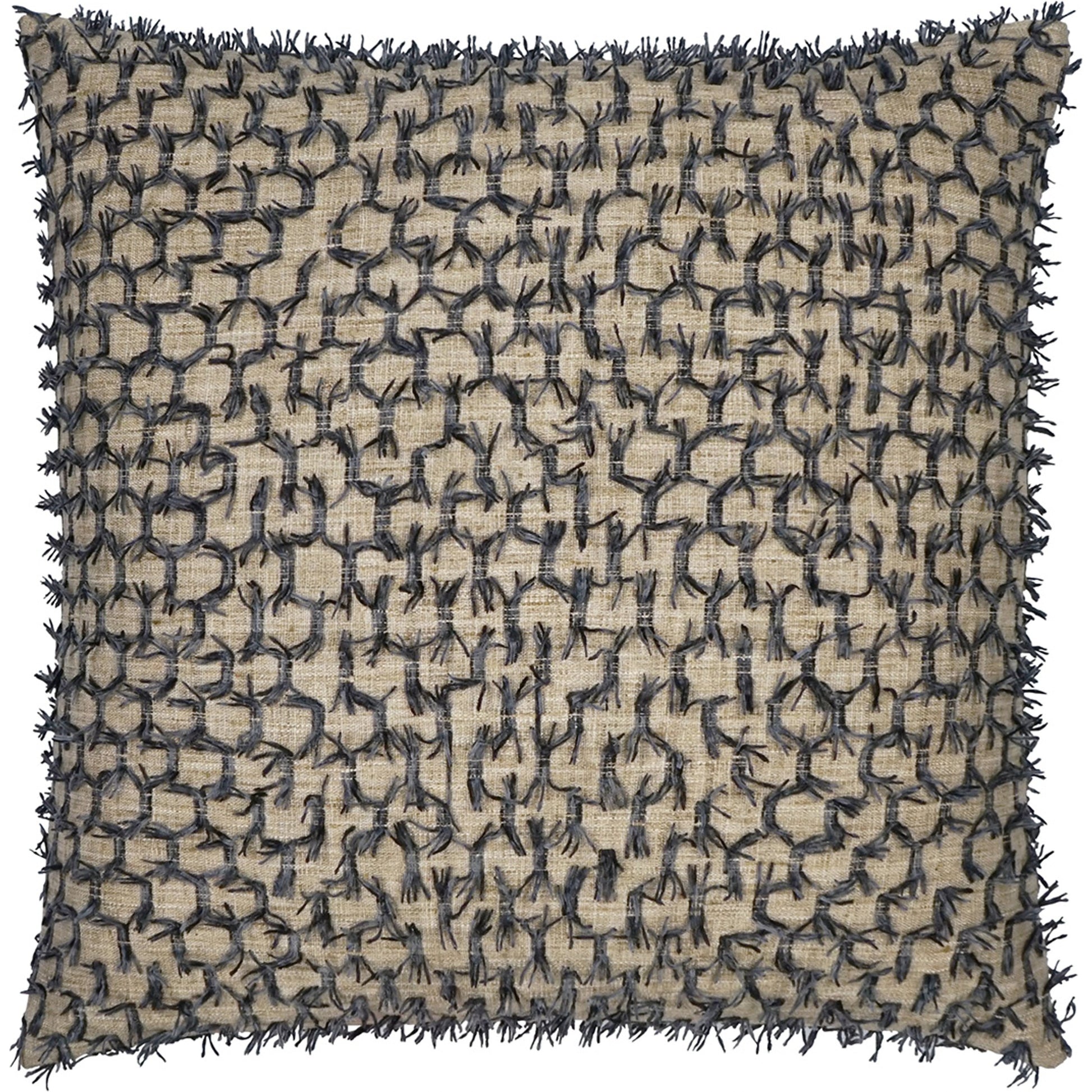 Frolic Pillow by DV Kap Home in sparrow. Made from 100% polyester in a modern style.