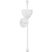 Antalya Wall Sconce by Corbett. Made from iron in a transitional style.