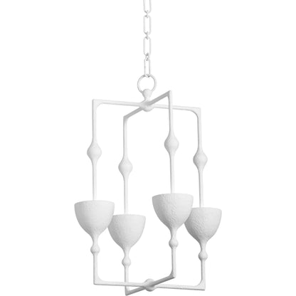 Antalya Lantern by Corbett. Made from iron in a transitional style.
