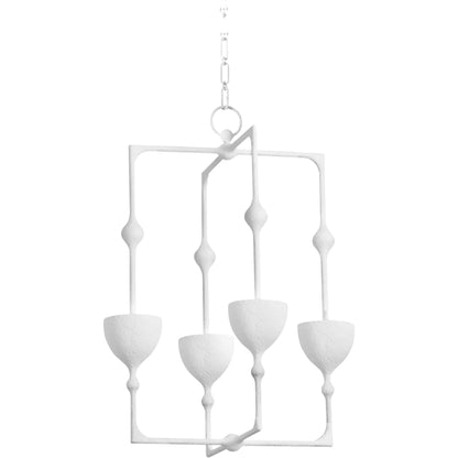 Antalya Lantern by Corbett. Made from iron in a transitional style.