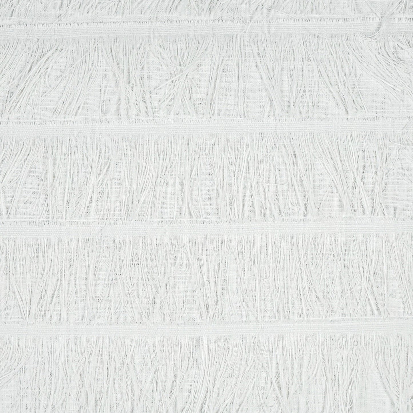 002 SI-2027867 | Closeup | Frangia Pillow by DV Kap Home in white. Made from 100% polyester in a modern style.