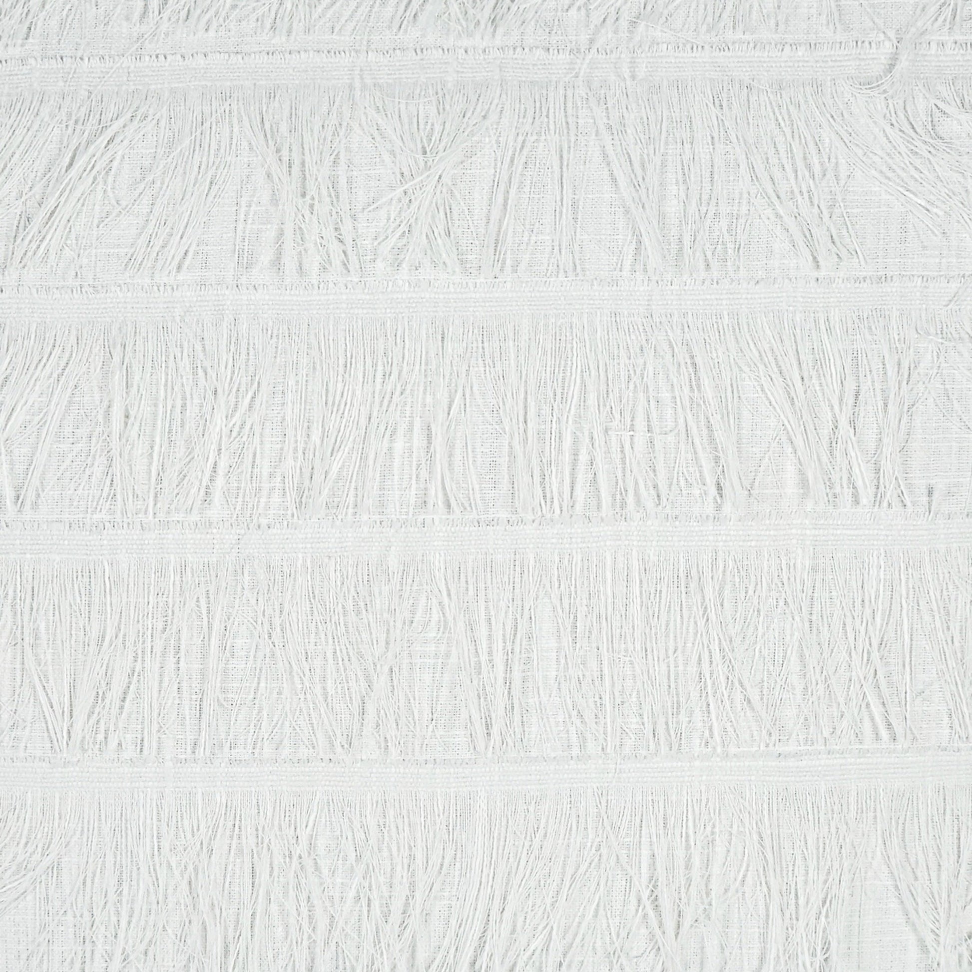 Frangia Pillow by DV Kap Home in white. Made from 100% polyester in a modern style.