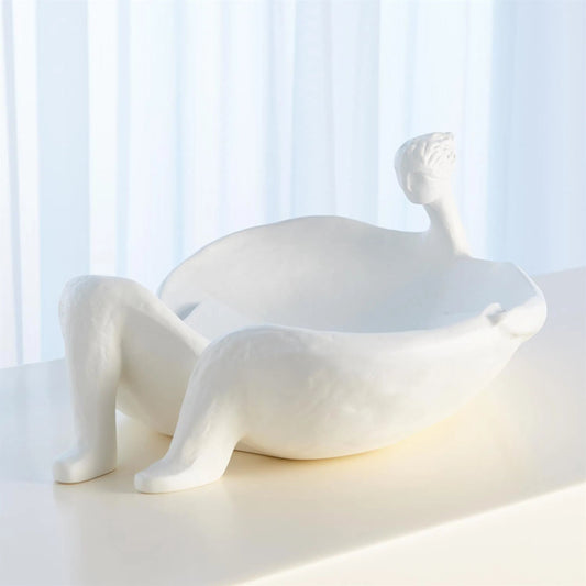 La Femme Baignoire by Global Views. Made from stone composite in a eclectic & global style.
