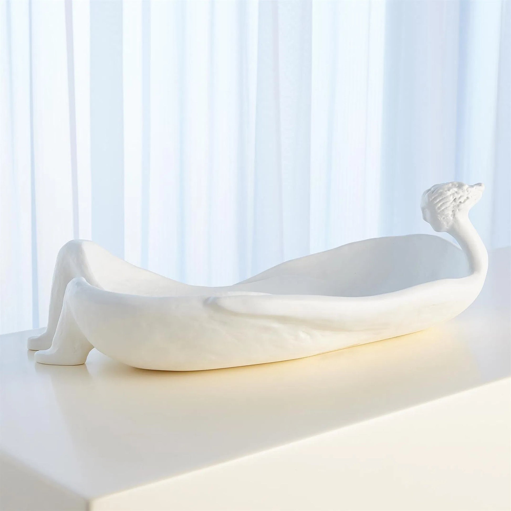 La Femme Baignoire by Global Views. Made from stone composite in a eclectic & global style.