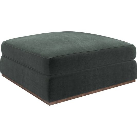 Bello Ottoman by Caracole in retro walnut. Made from unique in a unique style.