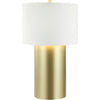 Painted Gold/White Leather