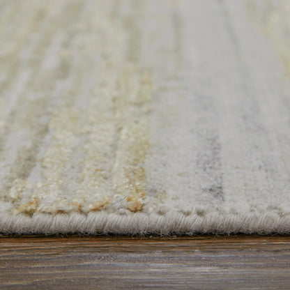 Eastfield Rug - EAS69FTF by Feizy in yellow, ivory, gold. Made from viscose, wool in a unique style.