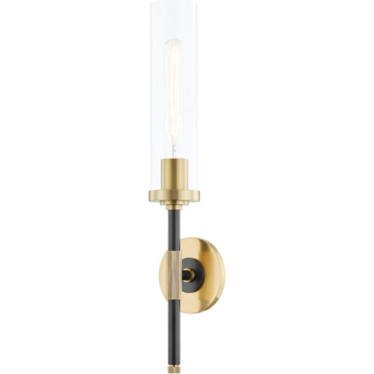 Bowery Wall Sconce by Hudson Valley. Made from steel in a modern style.