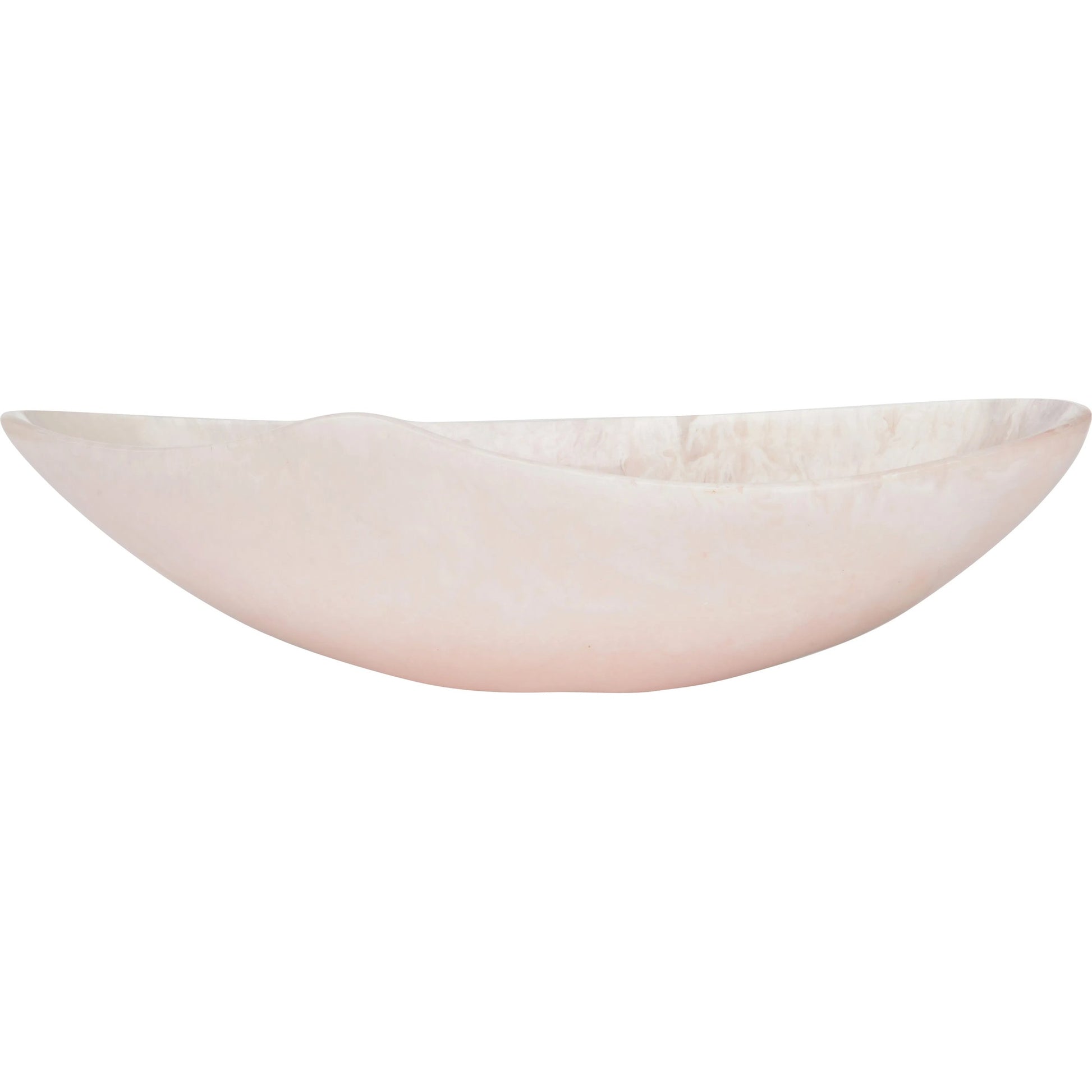 Bucolic Oval Bowl by Chelsea House in pink, cream swirl. Made from unique in a unique style.