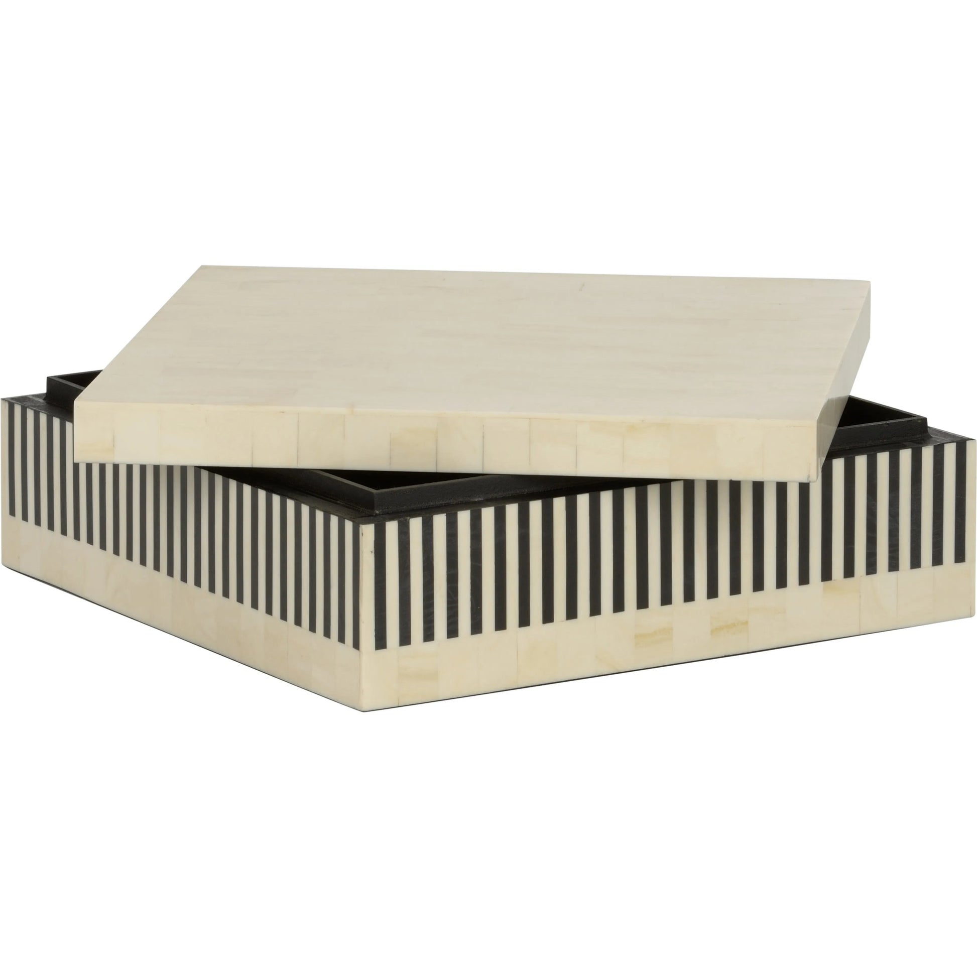 Howell Striped Square Box by Chelsea House. Made from unique in a unique style.
