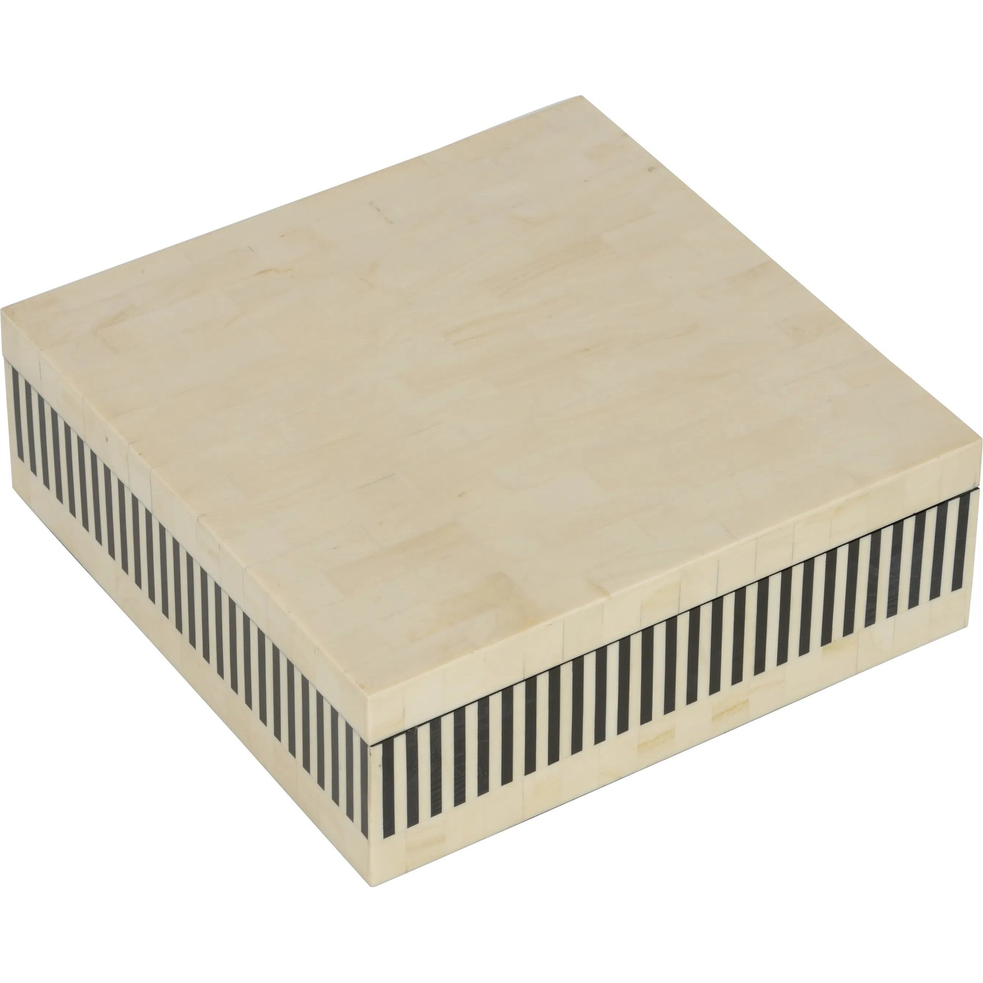 Howell Striped Square Box by Chelsea House. Made from unique in a unique style.