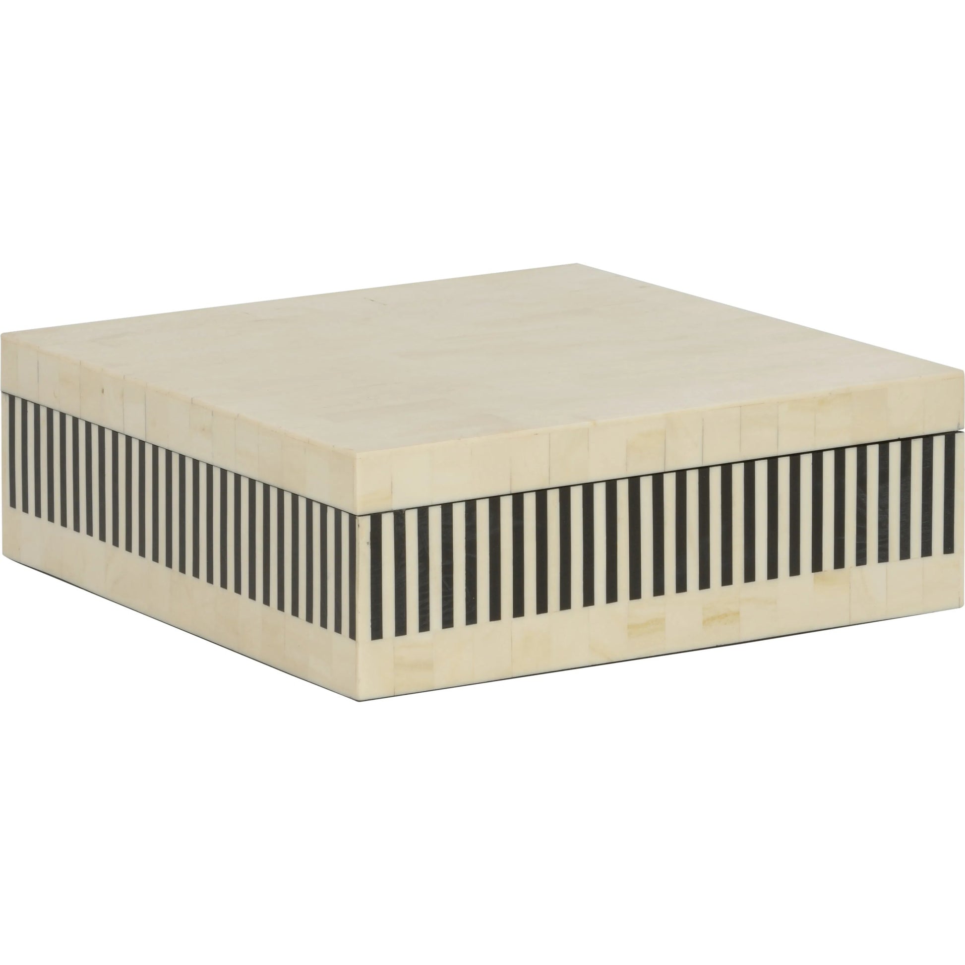 Howell Striped Square Box by Chelsea House. Made from unique in a unique style.