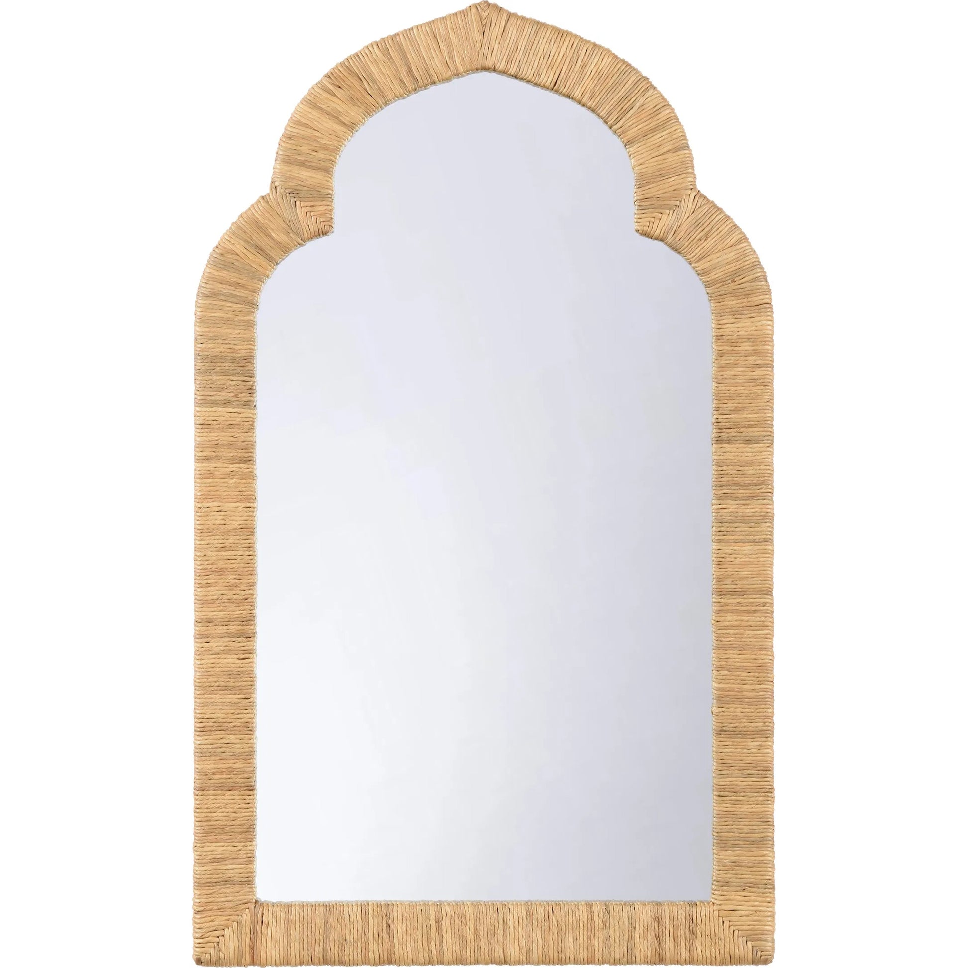 Eden Mirror by Chelsea House in brown and natural, plain, clear. Made from unique in a unique style.