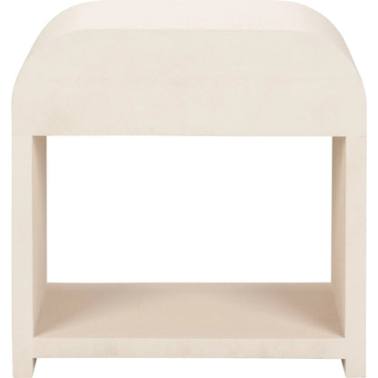Vail Side Table by Chelsea House in white, cream and cream. Made from unique in a transitional style.