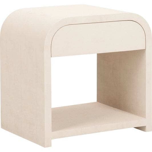 Vail Side Table by Chelsea House in white, cream. Made from unique in a unique style.