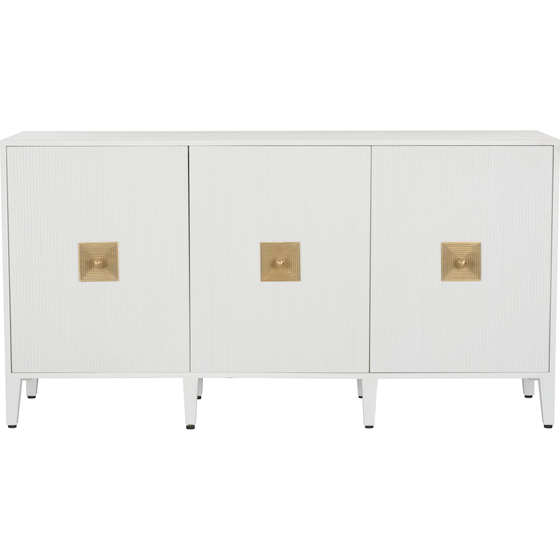 Burns Credenza by Chelsea House in white, cream and white. Made from unique in a modern style.