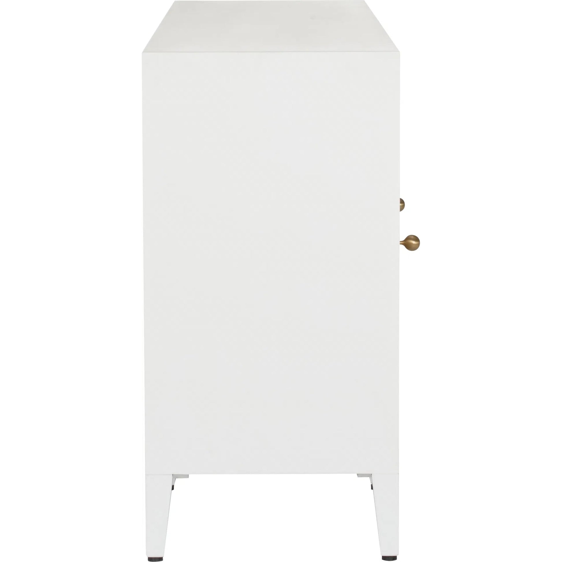 Burns Credenza by Chelsea House in white, cream and white. Made from unique in a modern style.