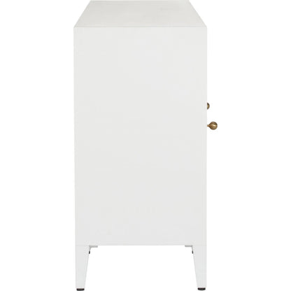 Burns Credenza by Chelsea House in white, cream and white. Made from unique in a modern style.