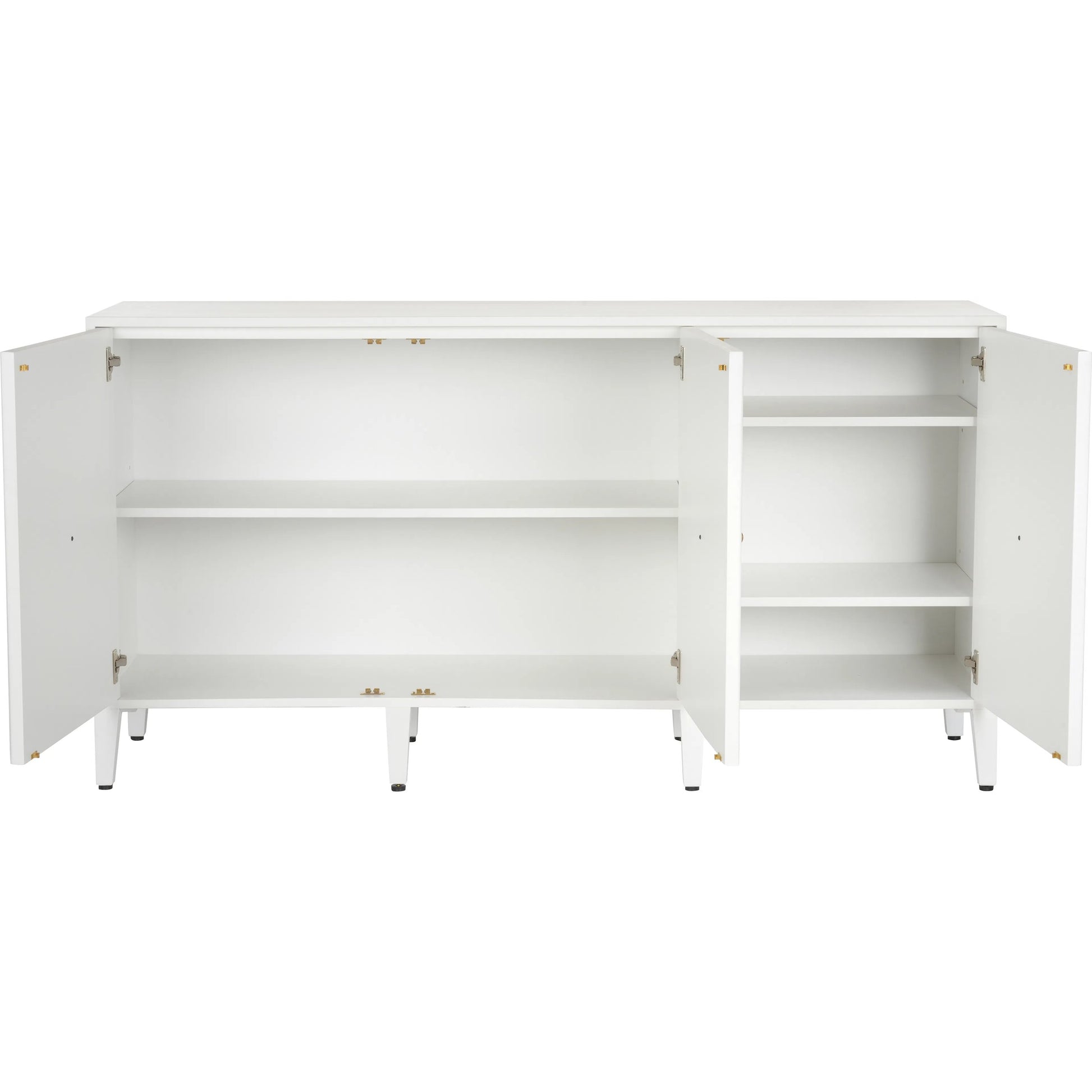 Burns Credenza by Chelsea House in white, cream and white. Made from unique in a modern style.