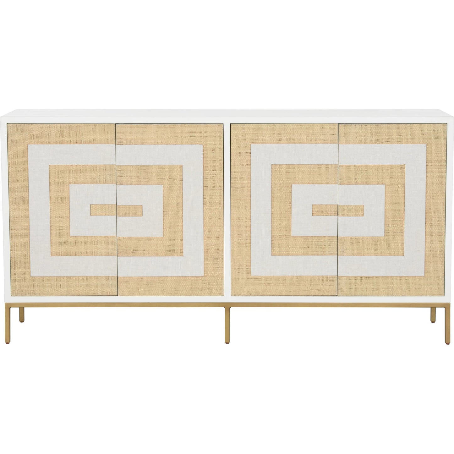 003 SI-2334987 | Additional Silo | Sloan Street Cabinet by Chelsea House in white, cream and white, natural. Made from unique in a modern style.