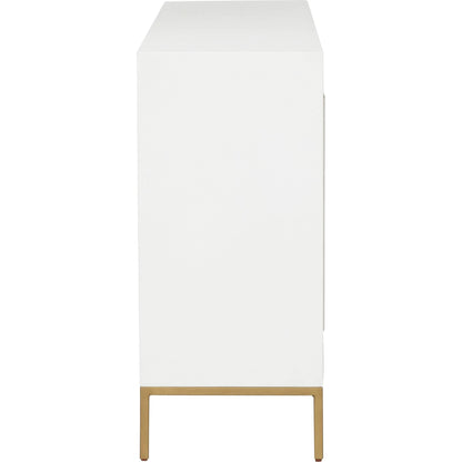 Sloan Street Cabinet by Chelsea House in white, cream and white, natural. Made from unique in a modern style.
