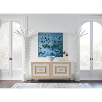 Sloan Street Cabinet by Chelsea House in white, cream and white, natural. Made from unique in a modern style.