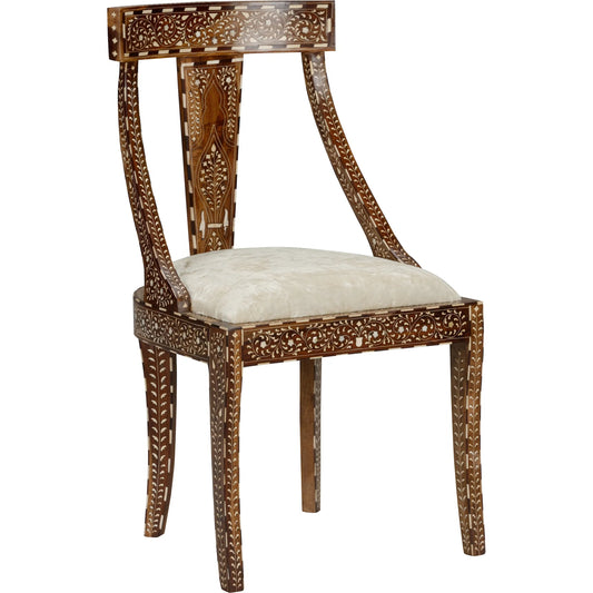 Aryana Chair by Chelsea House in brown, white, cream. Made from unique in a unique style.