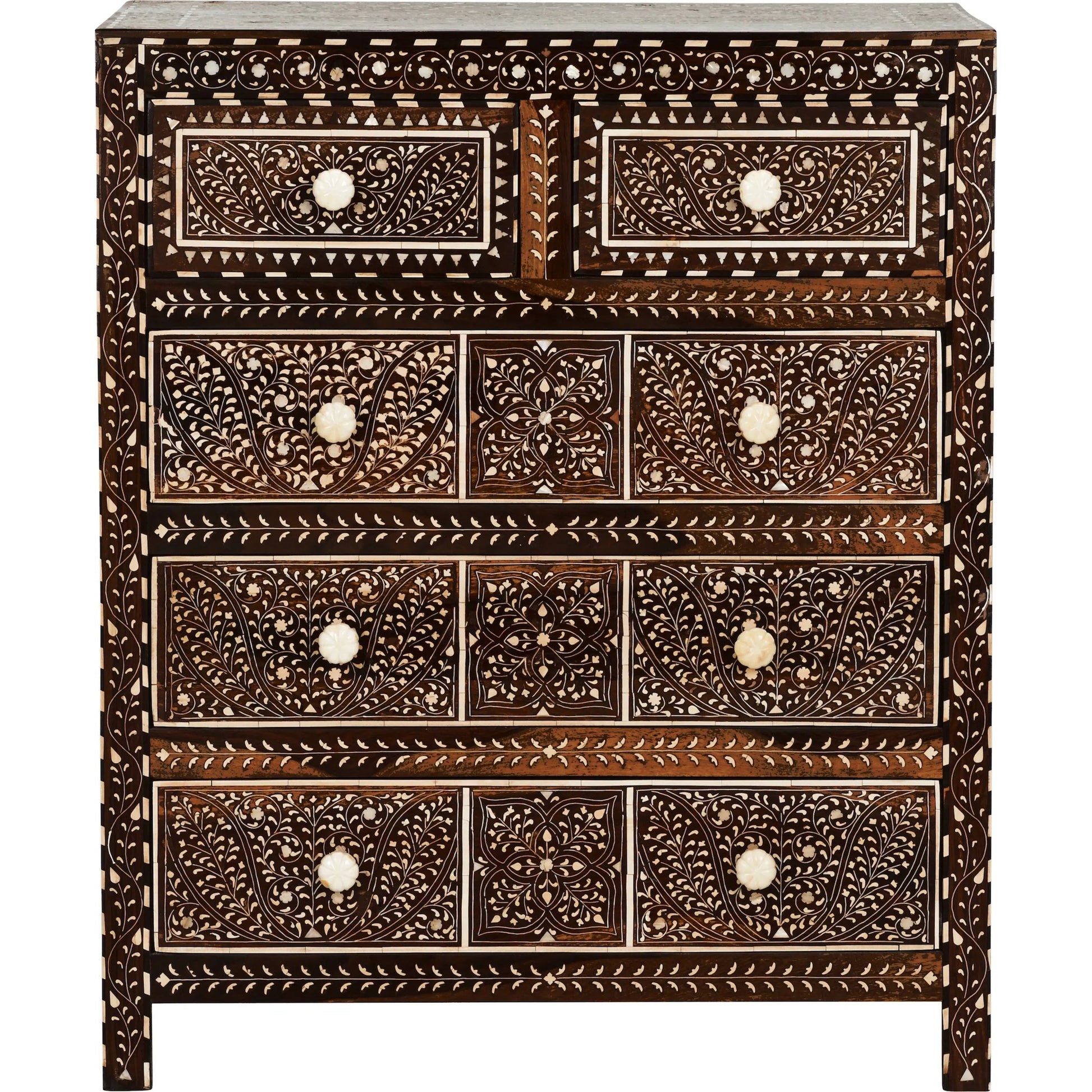 Aryana Chest by Chelsea House in brown, white, cream and natural, white. Made from unique in a traditional style.