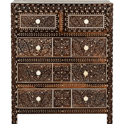 Aryana Chest by Chelsea House in brown, white, cream and natural, white. Made from unique in a traditional style.