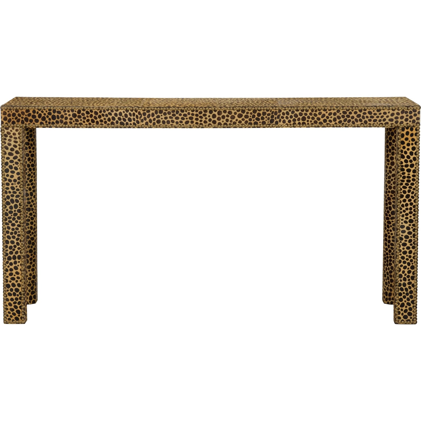 002 SI-2334881 | Additional Silo | Leopard Console Table by Chelsea House in brown, black and cheetah print. Made from unique in a eclectic & global style.