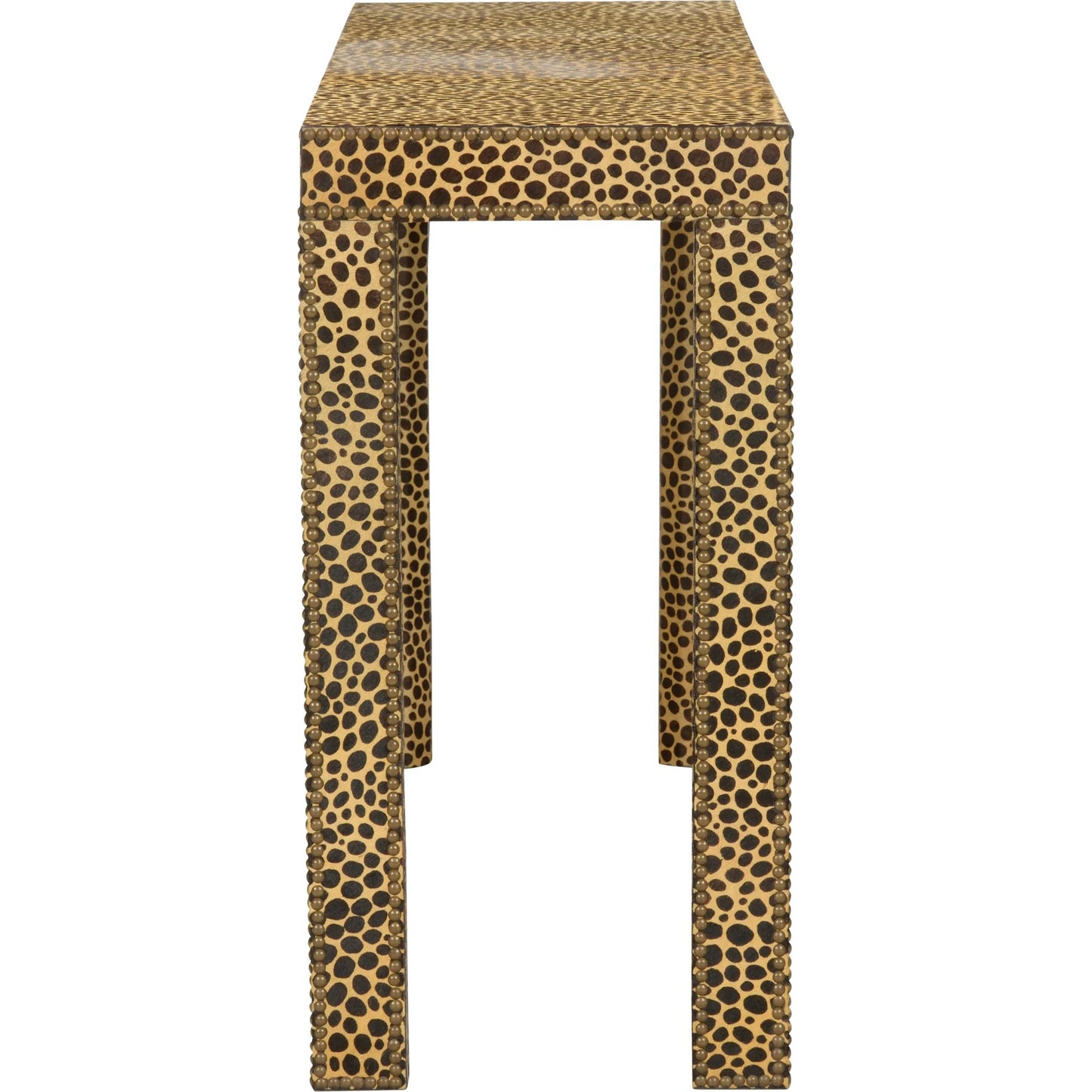 003 SI-2334881 | Additional Silo | Leopard Console Table by Chelsea House in brown, black and cheetah print. Made from unique in a eclectic & global style.